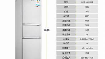 单门冰箱尺寸最小_单门冰箱尺寸最小尺寸多少